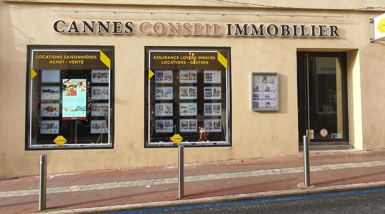 Cannes Conseil Immo - Appartement moderne à 250 m du Palais des festivals et des Plages Esterno foto